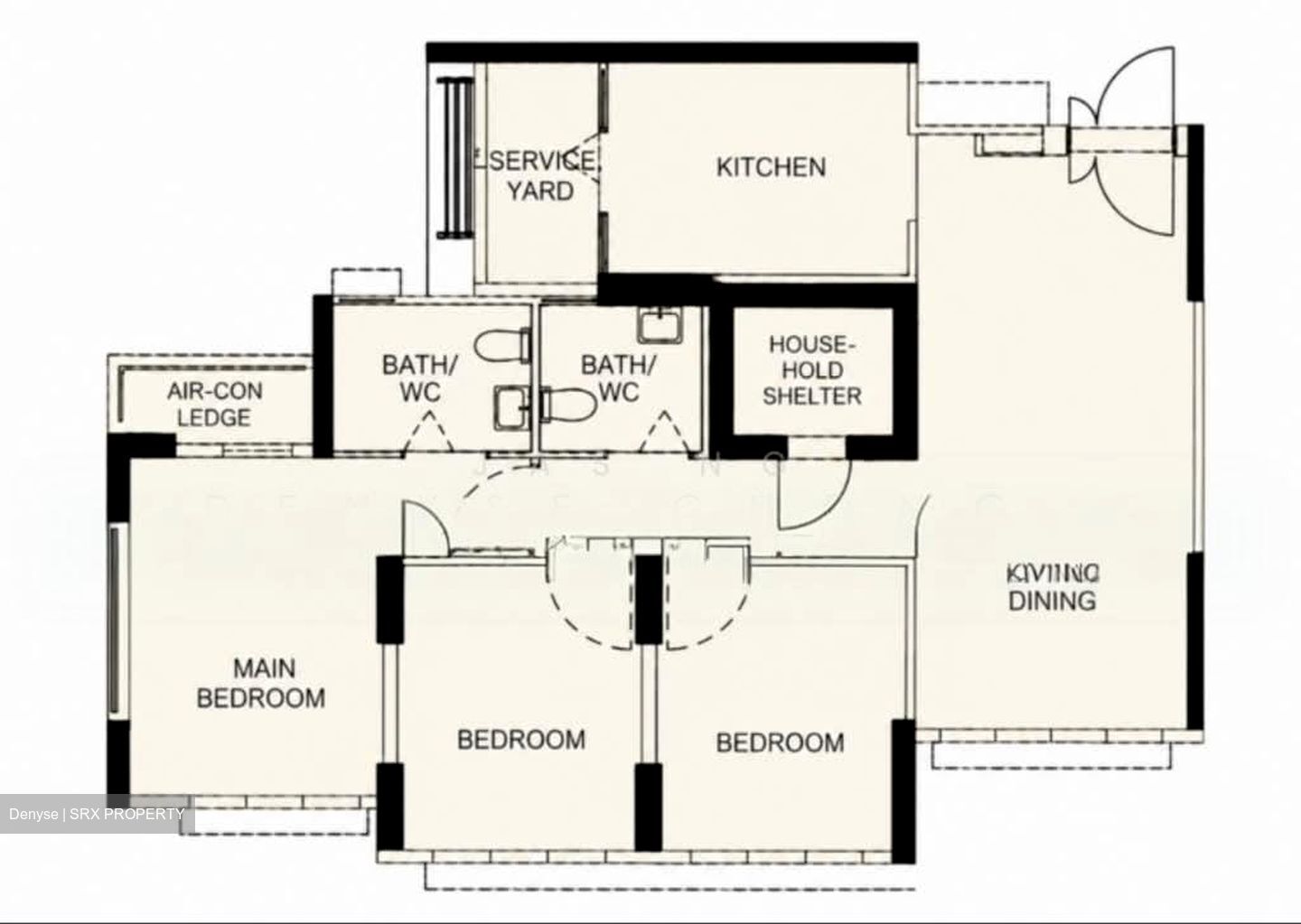 Blk 479C Valley Spring @ Yishun (Yishun), HDB 4 Rooms #586476151